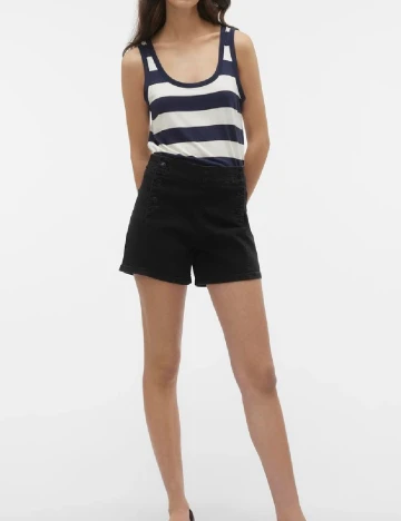 Pantaloni scurti Vero Moda, negru