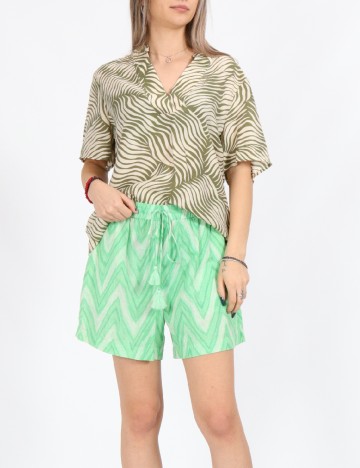 Pantaloni scurti Vero Moda, verde
