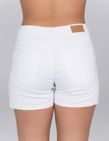 Pantaloni scurti Vero Moda, alb