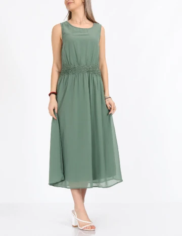 Rochie medie Vero Moda, verde