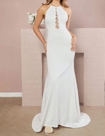 Rochie lunga SHEIN, alb