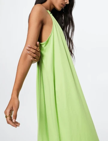 Rochie lunga Mango, verde