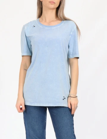 Tricou Only, albastru