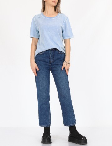 Tricou Only, albastru