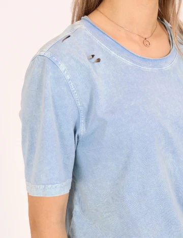 Tricou Only, albastru