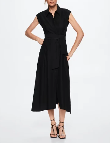 Rochie medie Mango, negru