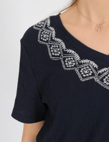 Bluza Only, bleumarin Albastru