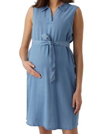 Rochie scurta Vero Moda Maternity, albastru