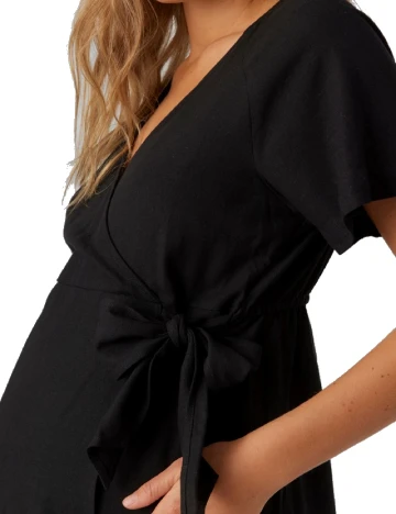 Rochie scurta Vero Moda Maternity, negru
