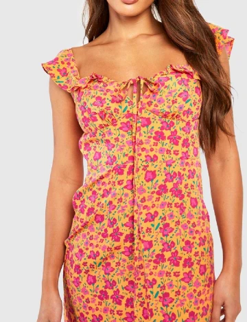 Rochie medie Boohoo, floral print