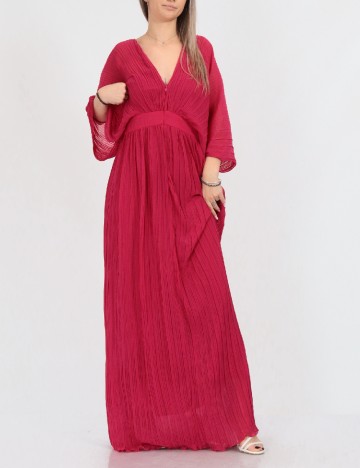 Rochie lunga Vero Moda, roz