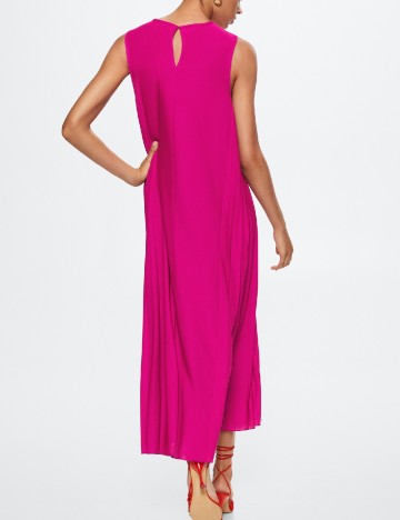 Rochie lunga Mango, roz