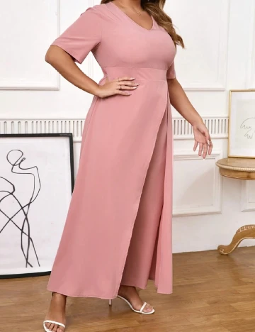Salopeta SHEIN CURVE, roz