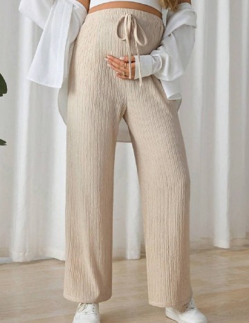 Pantaloni SHEIN Maternity, crem