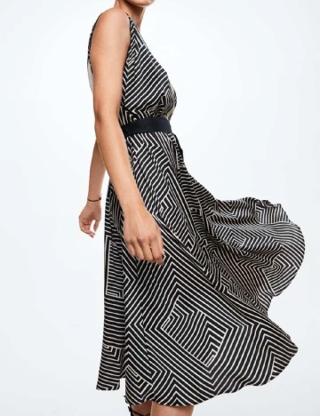 Rochie medie Mango, negru Negru