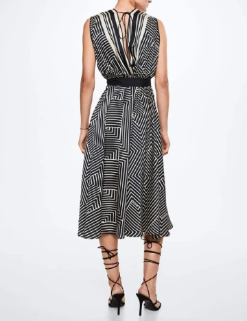 Rochie medie Mango, negru Negru