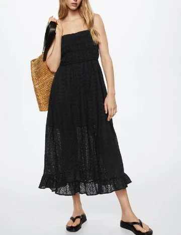 Rochie medie Mango, negru