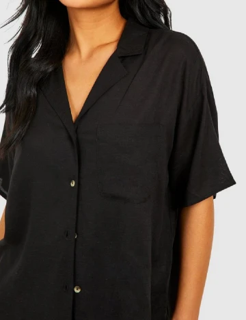 Camasa Boohoo, negru