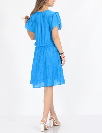Rochie lunga Vero Moda, albastru