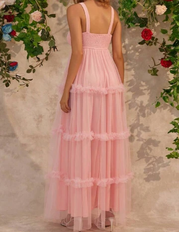 Rochie lunga SHEIN, roz