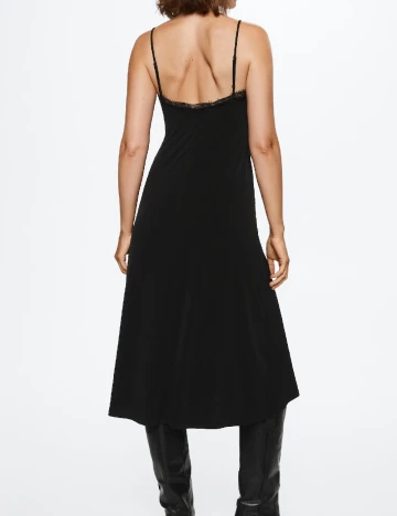 Rochie medie Mango, negru