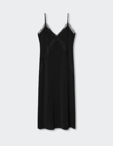 Rochie medie Mango, negru