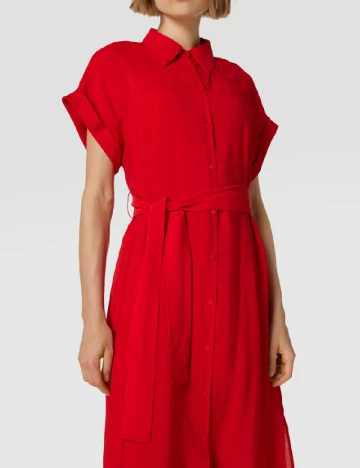 Rochie medie Mango, rosu