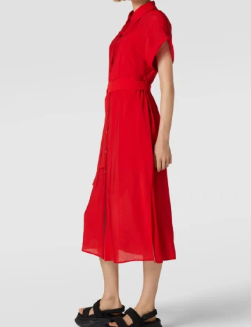 Rochie medie Mango, rosu
