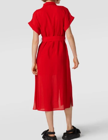 Rochie medie Mango, rosu