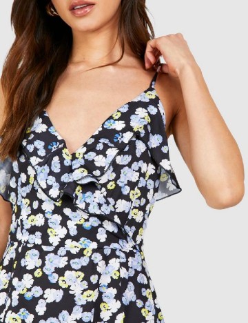 Rochie lunga Boohoo, floral