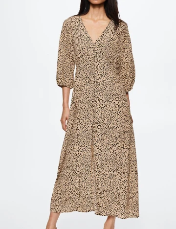 Rochie lunga Mango, maro Maro