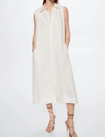 
						Rochie medie Mango, alb
