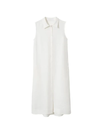 Rochie medie Mango, alb