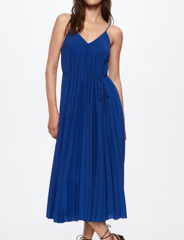
						Rochie lunga Mango, albastru