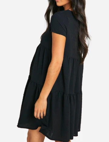 Rochie scurta Boohoo maternity, negru