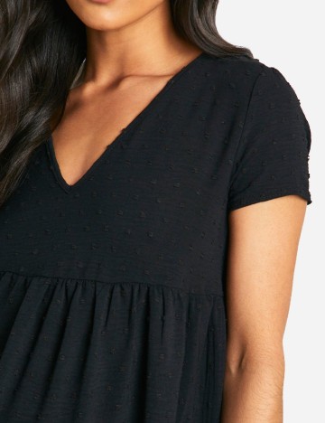 Rochie scurta Boohoo maternity, negru