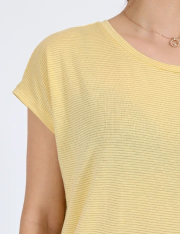 Tricou Only, galben Galben