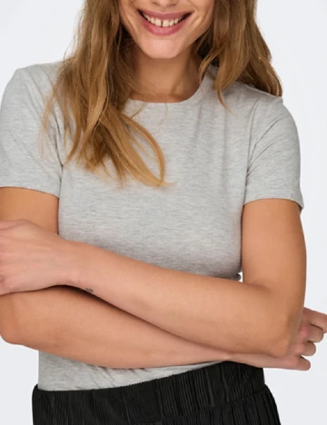 Tricou Only, gri