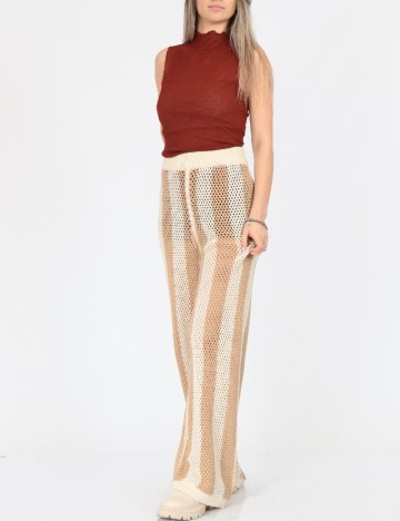 
						Pantaloni Noisy May, crem