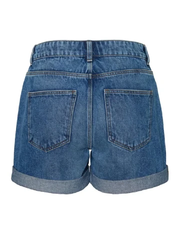 Pantaloni scurti Noisy May Plus Size, albastru