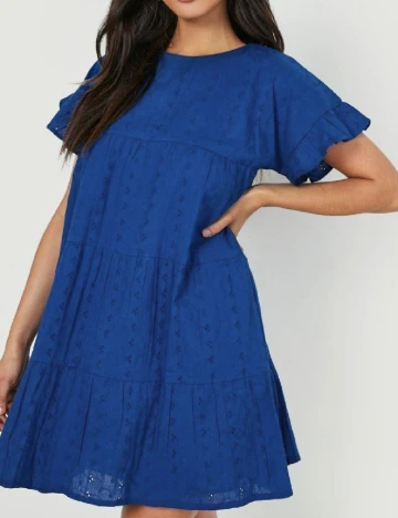 Rochie scurta Boohoo, albastru
