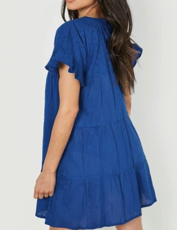 Rochie scurta Boohoo, albastru