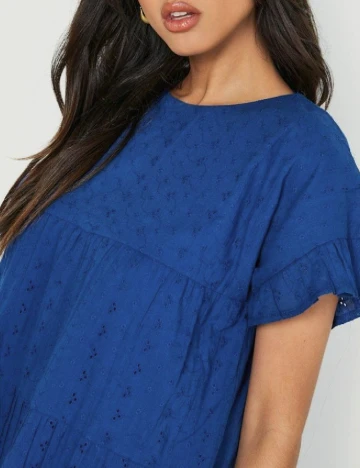 Rochie scurta Boohoo, albastru