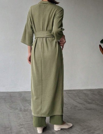 Rochie medie Friful, verde