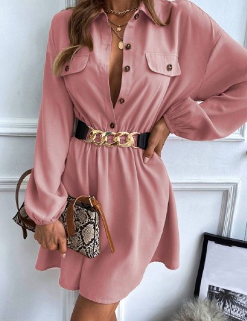 
						Rochie scurta SHEIN, roz