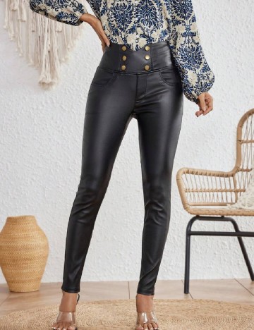 
						Pantaloni SHEIN, negru