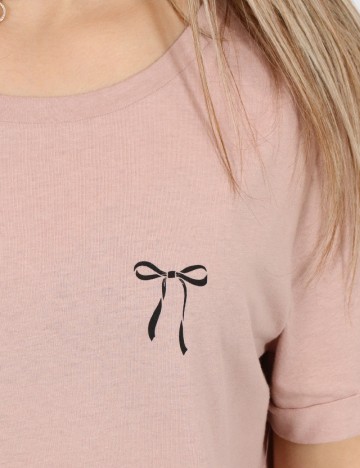 Tricou Jacqueline de Yong, roz