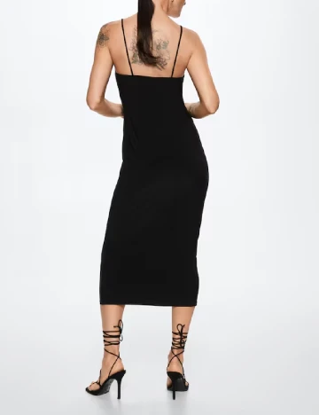 Rochie medie Mango, negru