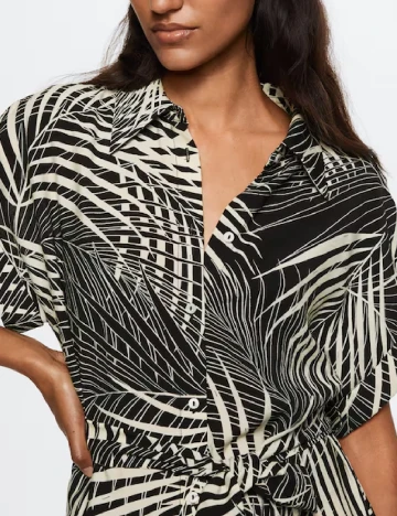 Rochie medie Mango, negru