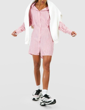 Rochie scurta Boohoo, roz